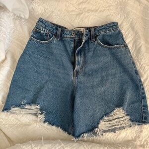 Abercrombie & Fitch Curve Love The Loose Short High Rise Sz 4/27